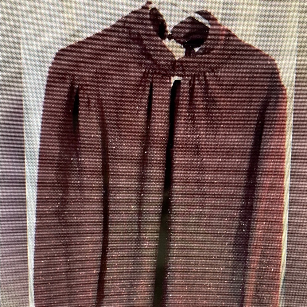 Elegant Brown Women's Blouse